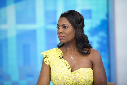 Omarosa Manigault Newman appears on the TODAY show on August 18, 2018.